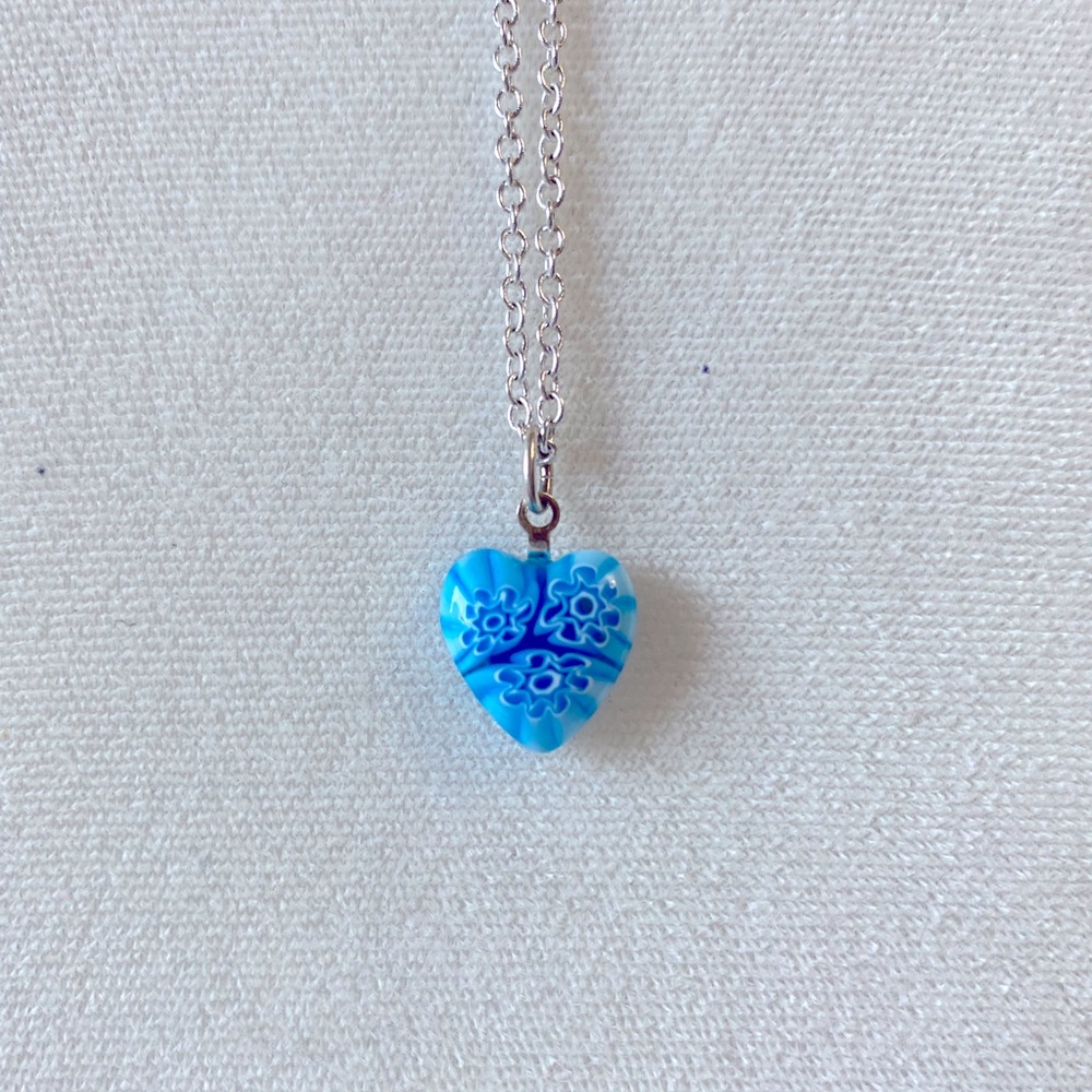 🌹2@25🌹 Murano Venetian glass heart